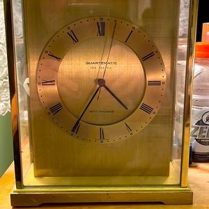 Seth Thomas Clock. Retirement gift. Excellent conversation piece.